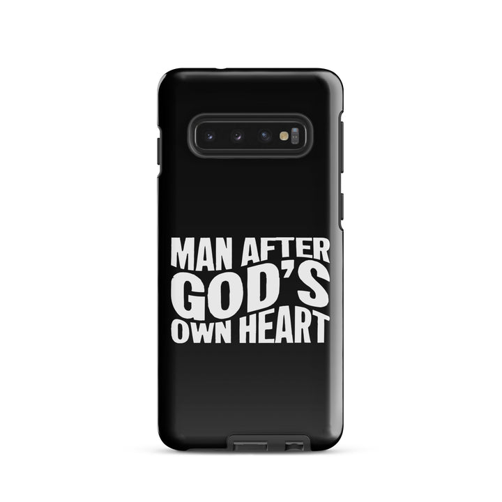 Christian Phone Case Man After God's Heart for Samsung® Samsung® Phone Cases Glossy Samsung Galaxy S10 