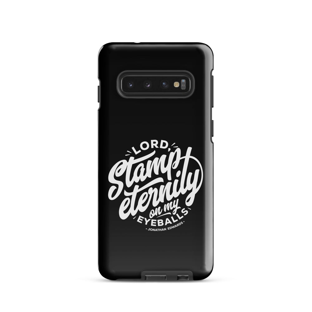 Christian Phone Case Stamp Eternity Black for Samsung® Samsung® Phone Cases Glossy Samsung Galaxy S10 