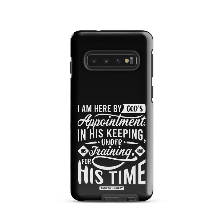 Christian Phone Case His Time Black for Samsung® Samsung® Phone Cases Glossy Samsung Galaxy S10 