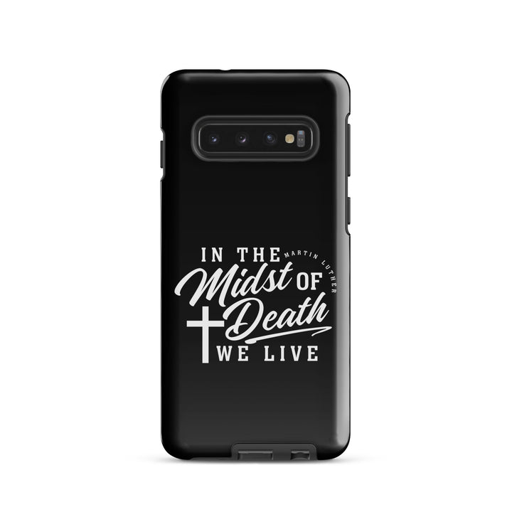 Christian Phone Case Midst of Death Black for Samsung® Samsung® Phone Cases Glossy Samsung Galaxy S10 