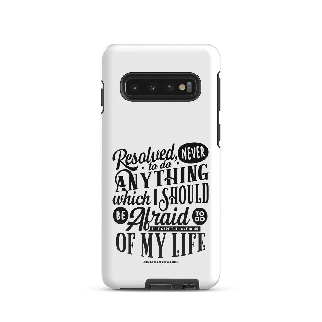 Christian Phone Case Last Hour White for Samsung® Samsung® Phone Cases Glossy Samsung Galaxy S10 