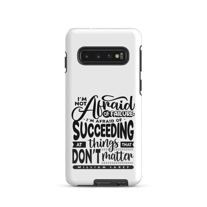 Christian Phone Case Things That Matter White for Samsung® Samsung® Phone Cases Glossy Samsung Galaxy S10 