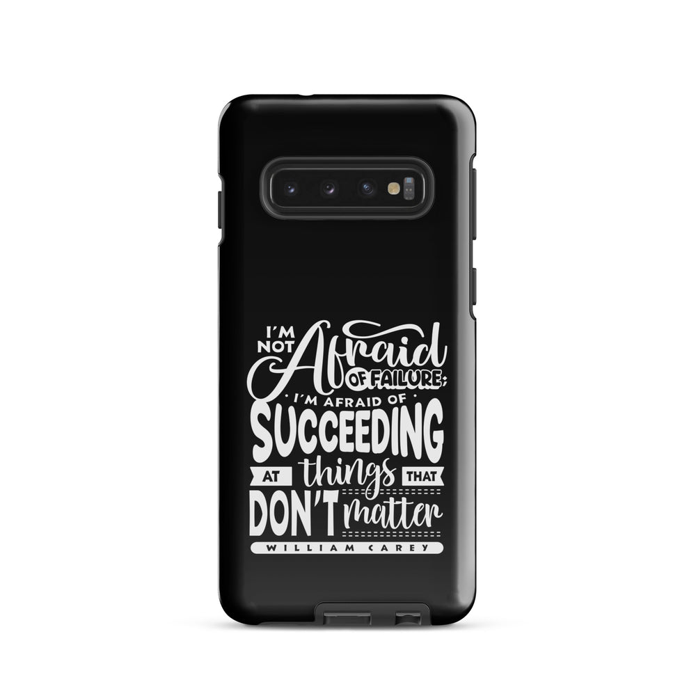 Christian Phone Case Things That Matter Black for Samsung® Samsung® Phone Cases Glossy Samsung Galaxy S10 