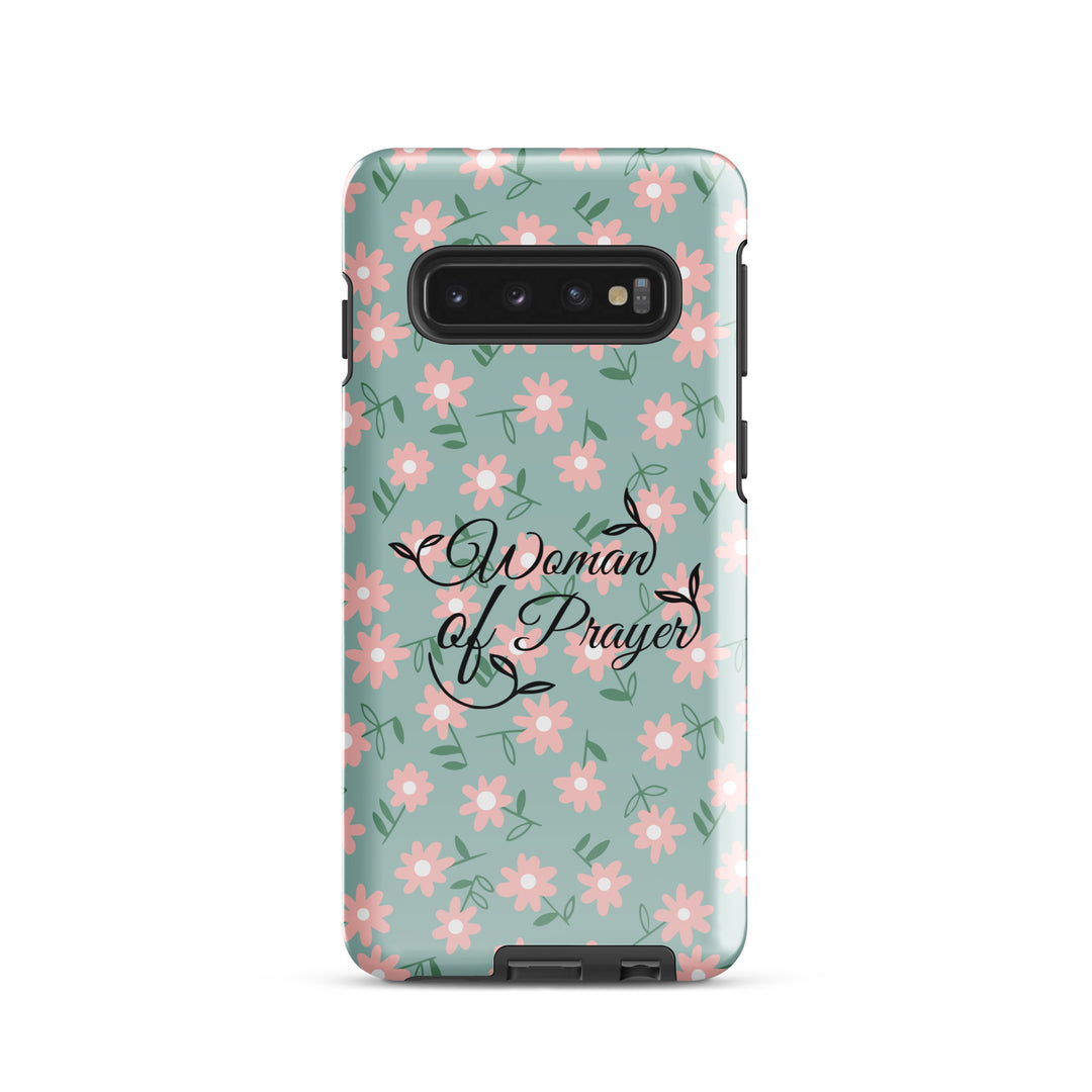 Christian Phone Case Woman of Prayer Daisy for Samsung® Samsung® Phone Cases Glossy Samsung Galaxy S10 