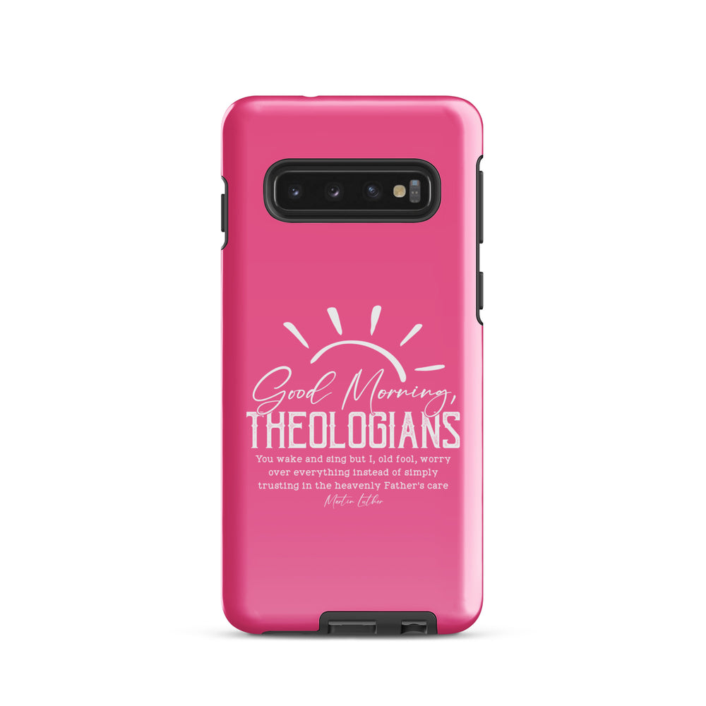 Christian Phone Case Luther's Theologians Pink for Samsung® Samsung® Phone Cases Glossy Samsung Galaxy S10 