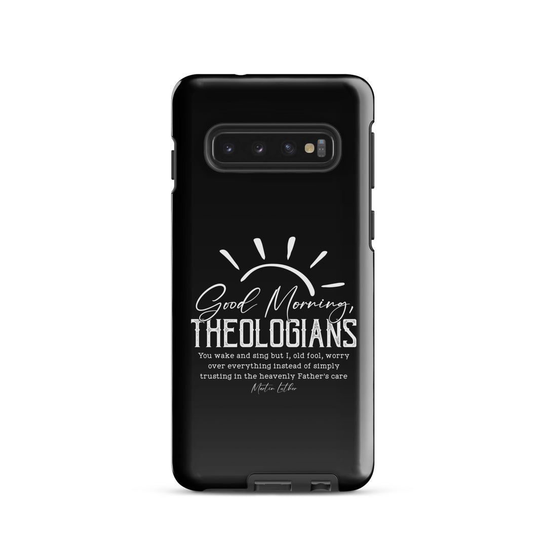 Christian Phone Case Luther's Theologians Black for Samsung® Samsung® Phone Cases Glossy Samsung Galaxy S10 