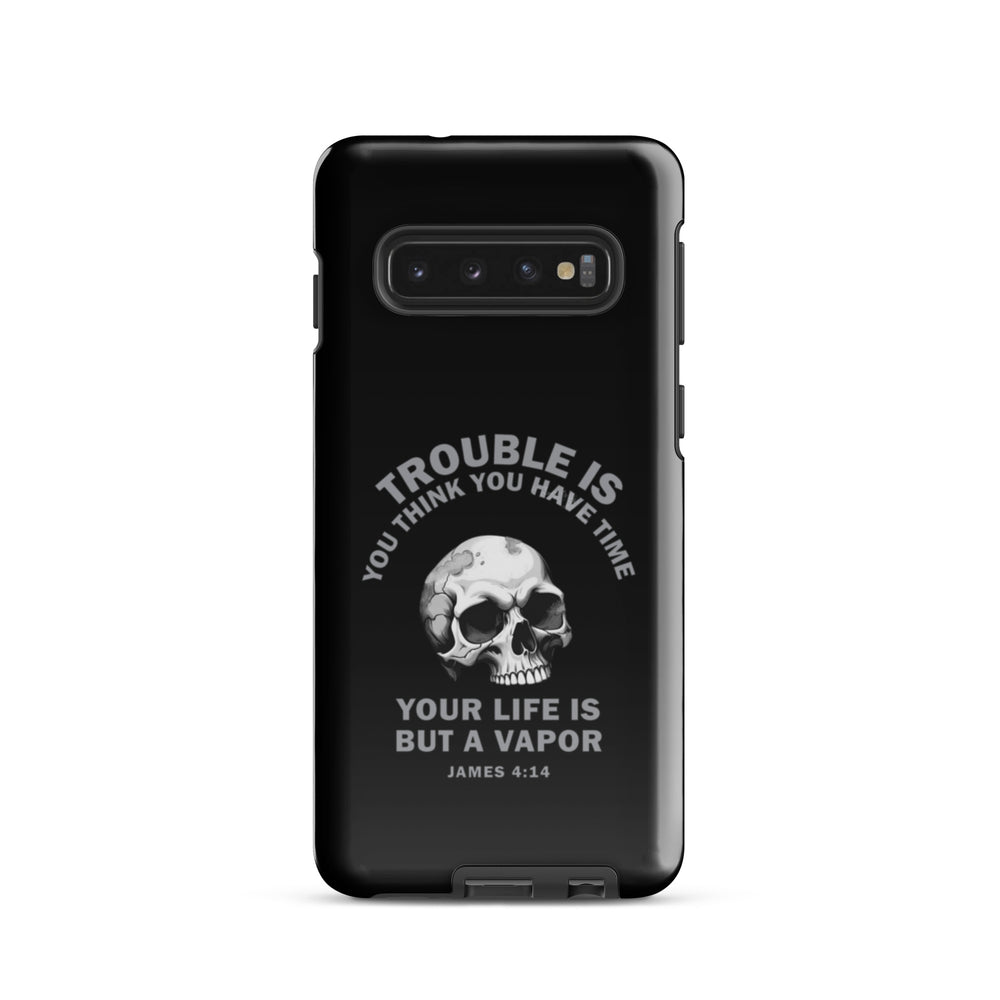 Christian Phone Case Life Is Vapor Black for Samsung® Samsung® Phone Cases Glossy Samsung Galaxy S10 