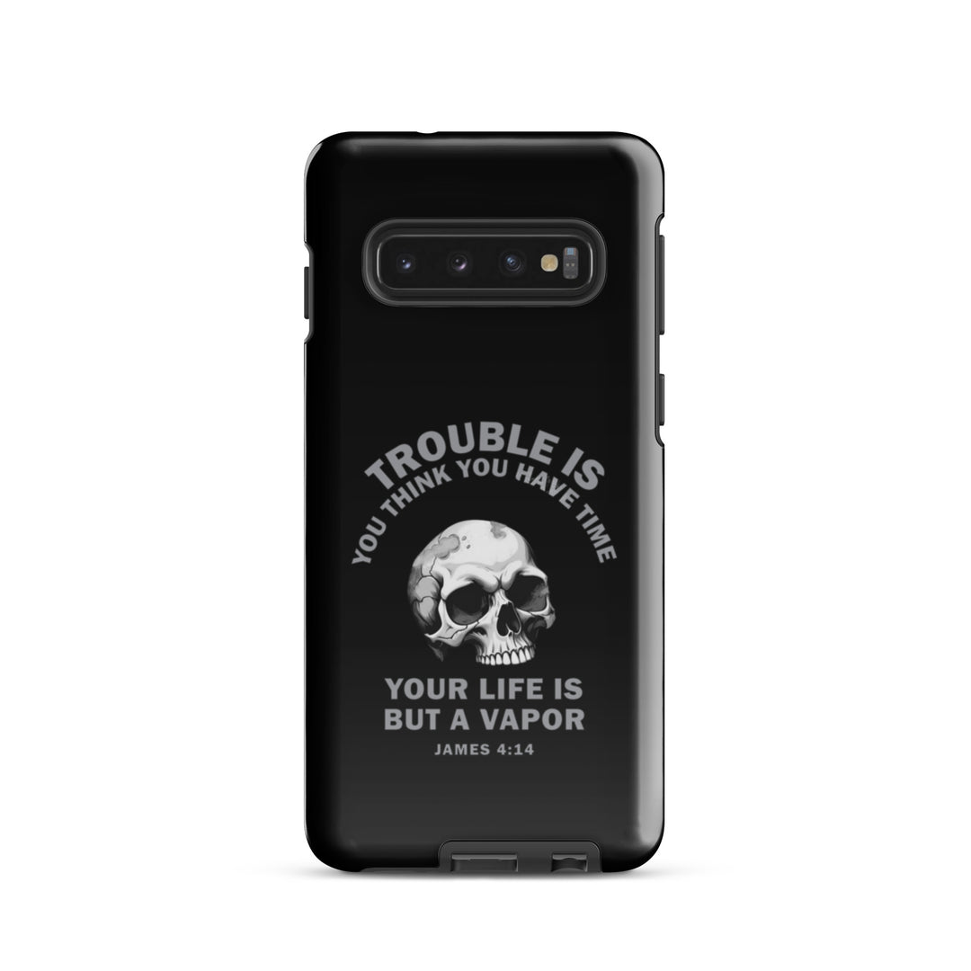 Christian Phone Case Life Is Vapor Black for Samsung® Samsung® Phone Cases Glossy Samsung Galaxy S10 