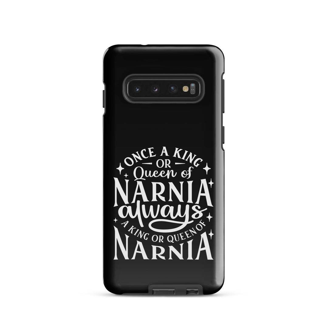 Christian Phone Case King or Queen Narnia Black for Samsung® Samsung® Phone Cases Glossy Samsung Galaxy S10 