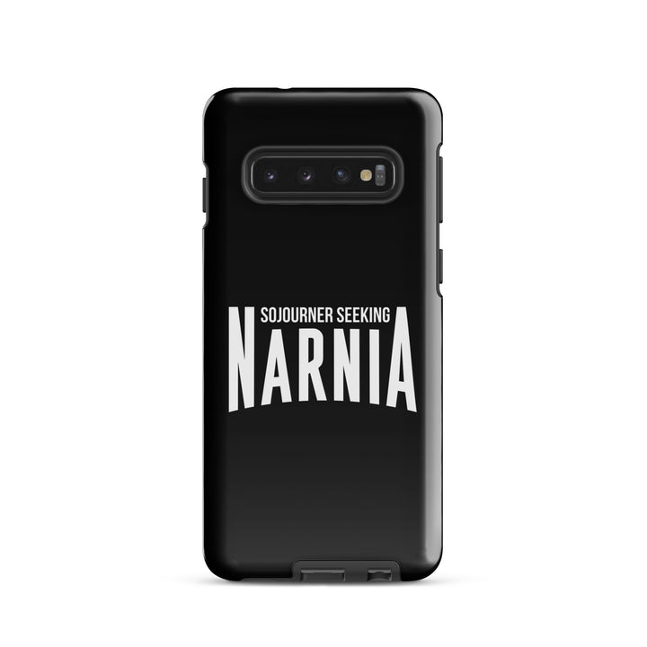 Christian Phone Case Sojourner Seeking Narnia Black for Samsung® Samsung® Phone Cases Glossy Samsung Galaxy S10 