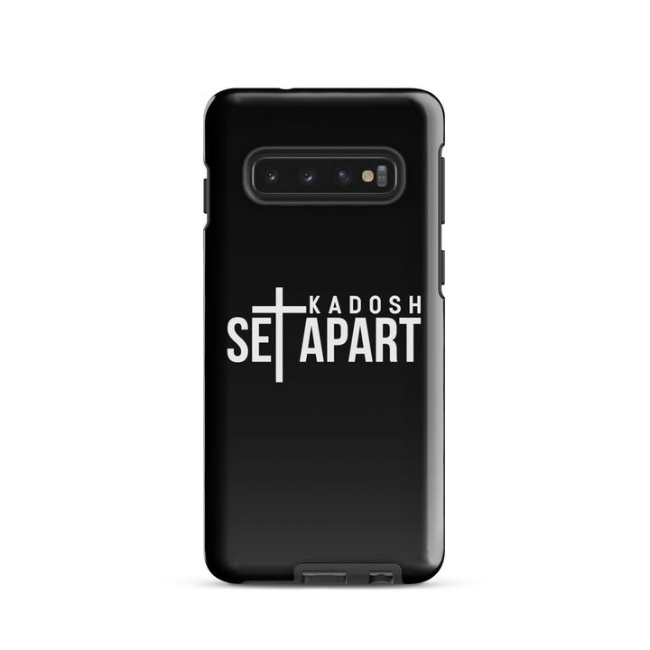 Christian Phone Case Set Apart Kadosh Black for Samsung® Samsung® Phone Cases Glossy Samsung Galaxy S10 