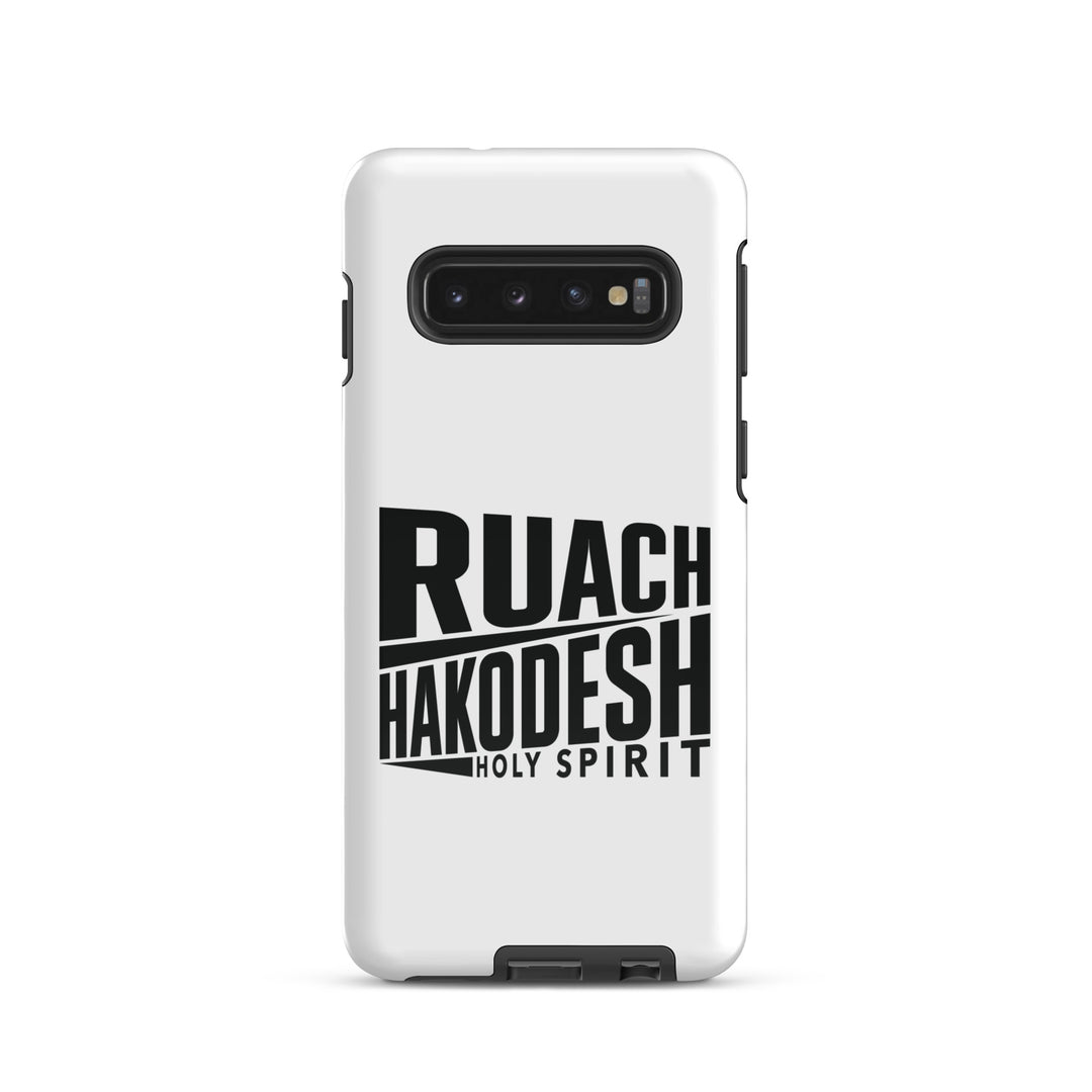 Christian Phone Case Ruach Hakodesh Holy Spirit White for Samsung® Samsung® Phone Cases Glossy Samsung Galaxy S10 