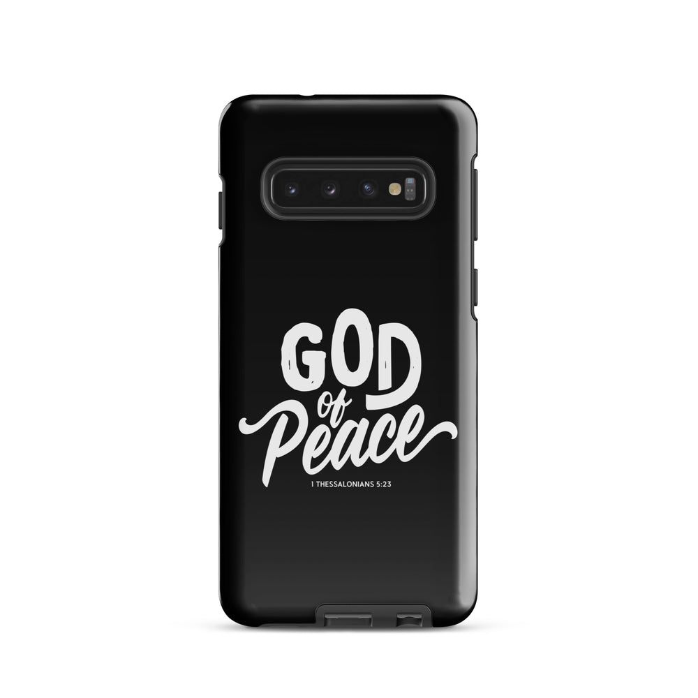 Christian Phone Case God of Peace Black for Samsung® Samsung® Phone Cases Glossy Samsung Galaxy S10 