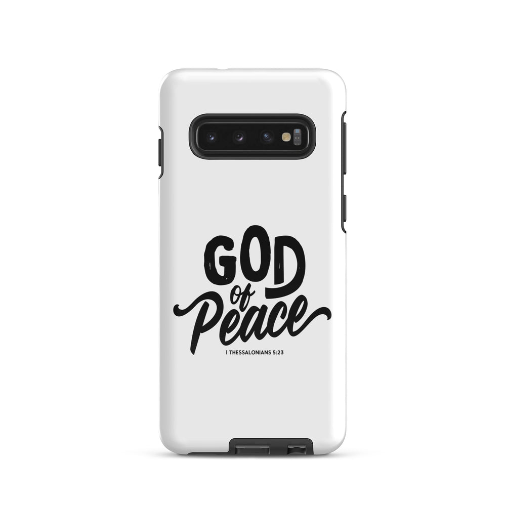 Christian Phone Case God of Peace White for Samsung® Samsung® Phone Cases Glossy Samsung Galaxy S10 