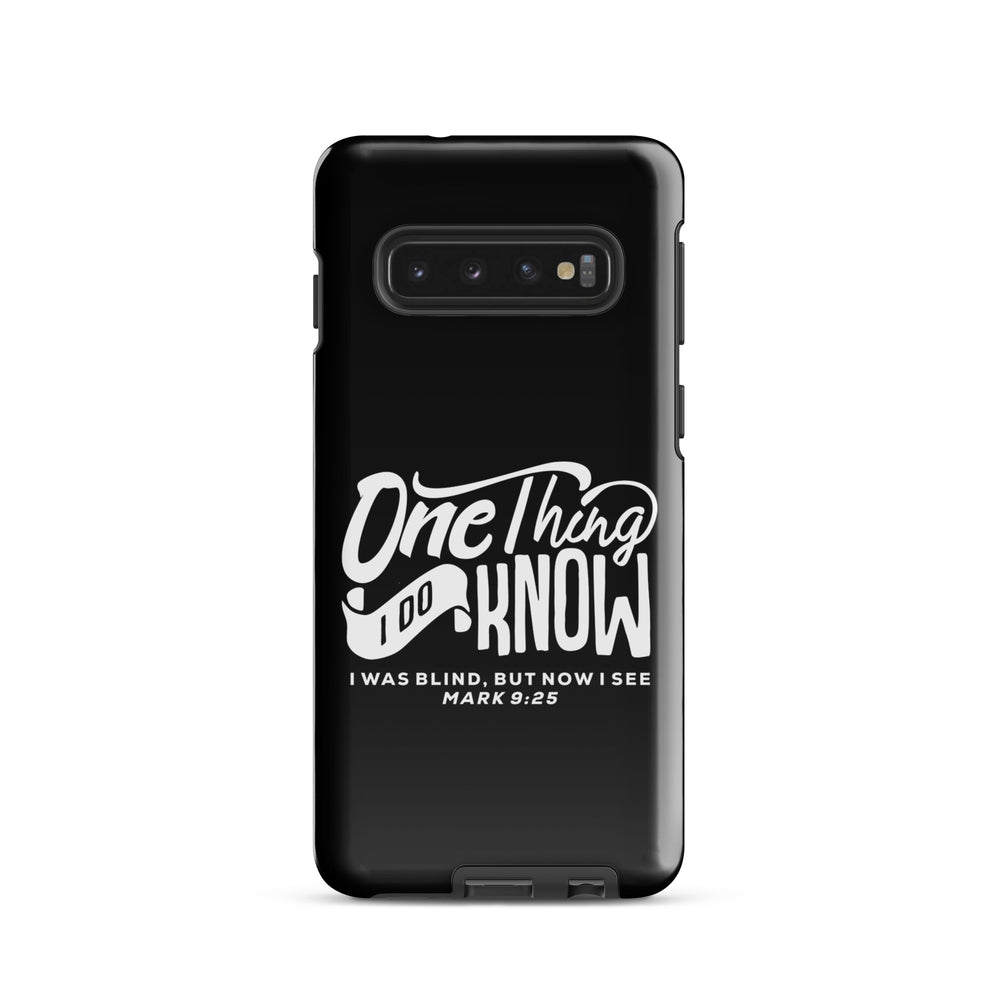 Christian Phone Case Now I See Black for Samsung® Samsung® Phone Cases Glossy Samsung Galaxy S10 