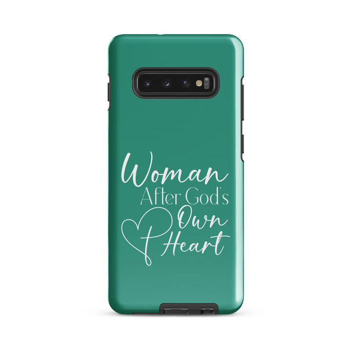 Christian Phone Case Woman After God's Heart for Samsung® Samsung® Phone Cases Glossy Samsung Galaxy S10 Plus 