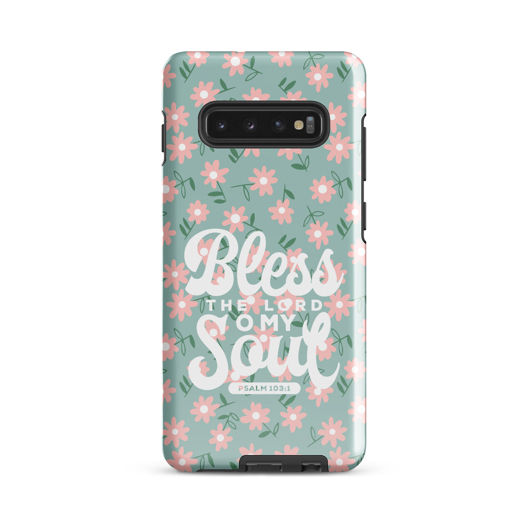 Christian Phone Case Bless The Lord Daisy for Samsung® Samsung® Phone Cases Glossy Samsung Galaxy S10 Plus 