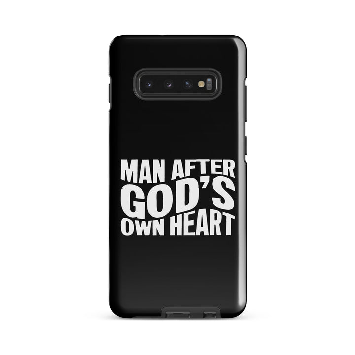 Christian Phone Case Man After God's Heart for Samsung® Samsung® Phone Cases Glossy Samsung Galaxy S10 Plus 