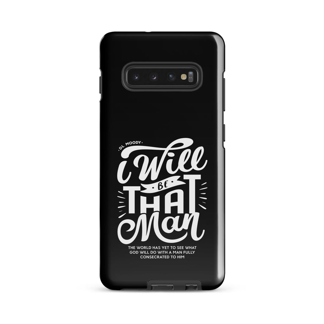 Christian Phone Case I Will Be That Man for Samsung® Samsung® Phone Cases Glossy Samsung Galaxy S10 Plus 