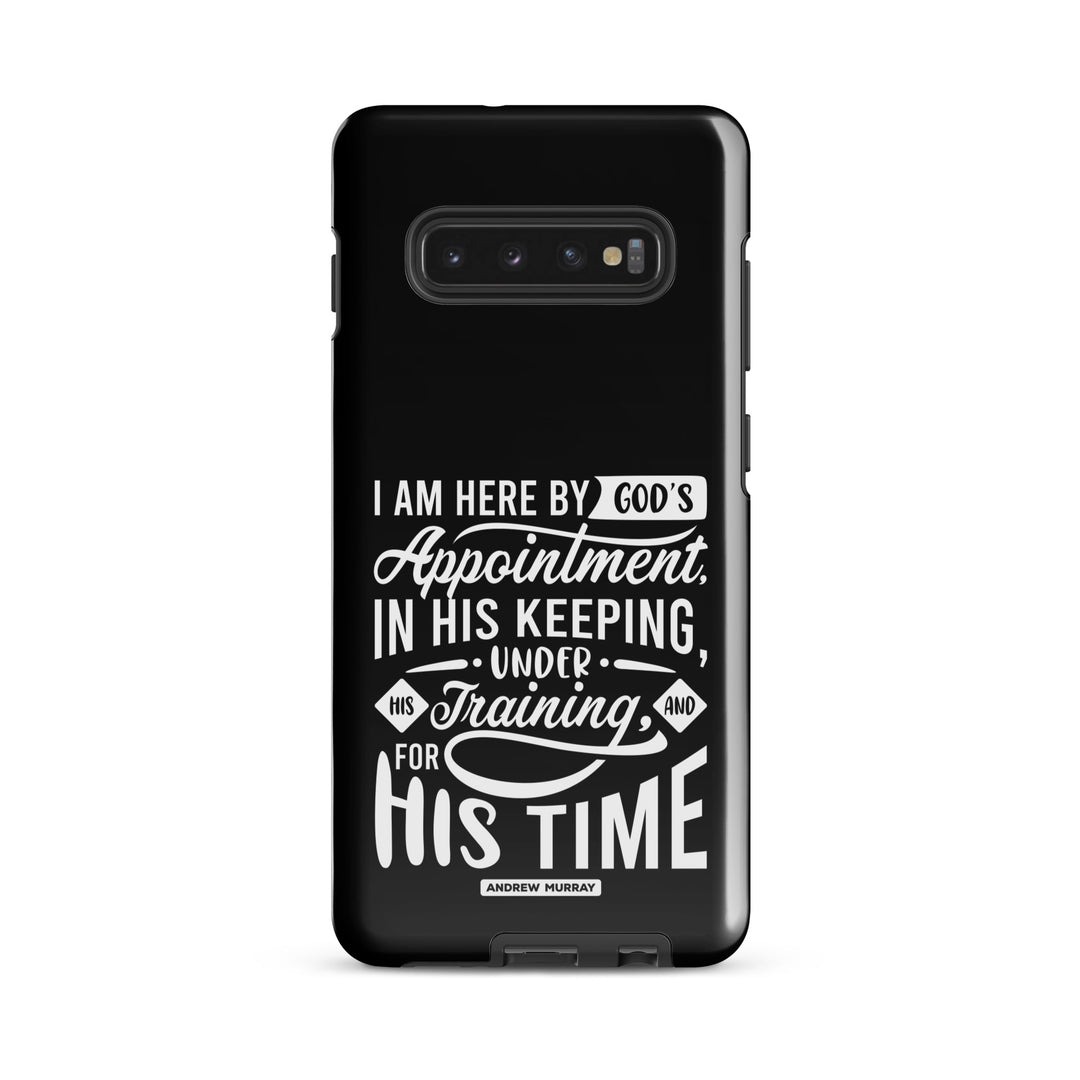 Christian Phone Case His Time Black for Samsung® Samsung® Phone Cases Glossy Samsung Galaxy S10 Plus 