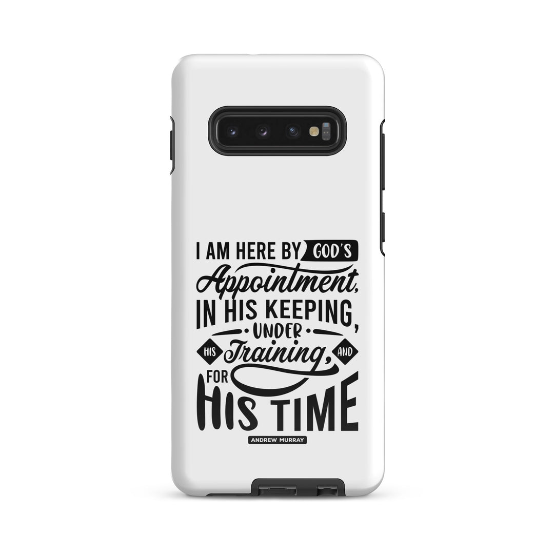 Christian Phone Case His Time White for Samsung® Samsung® Phone Cases Glossy Samsung Galaxy S10 Plus 