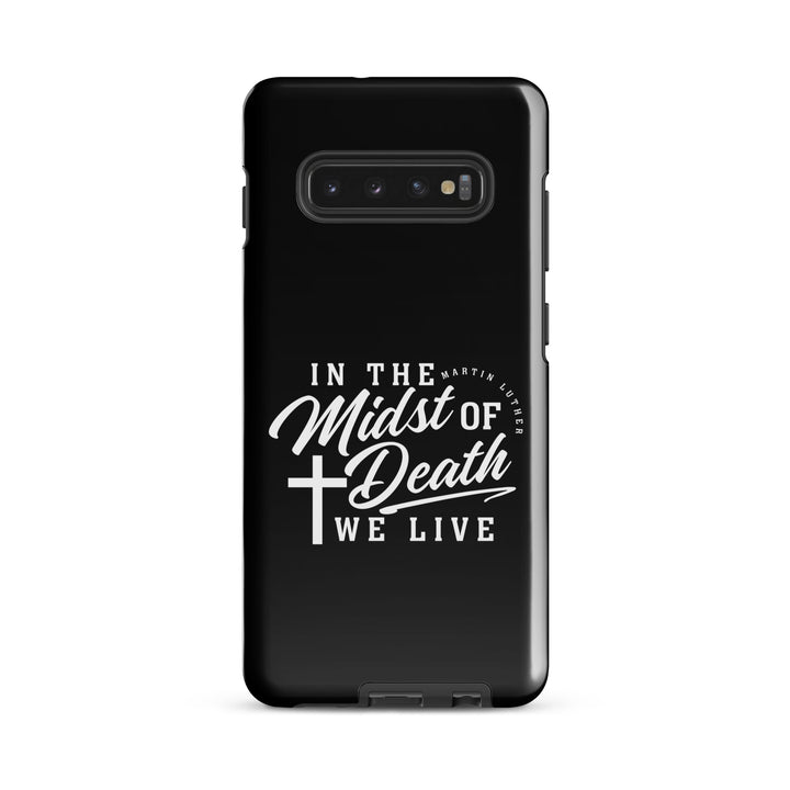 Christian Phone Case Midst of Death Black for Samsung® Samsung® Phone Cases Glossy Samsung Galaxy S10 Plus 