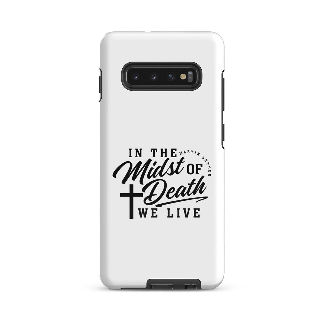 Christian Phone Case Midst of Death White for Samsung® Samsung® Phone Cases Glossy Samsung Galaxy S10 Plus 