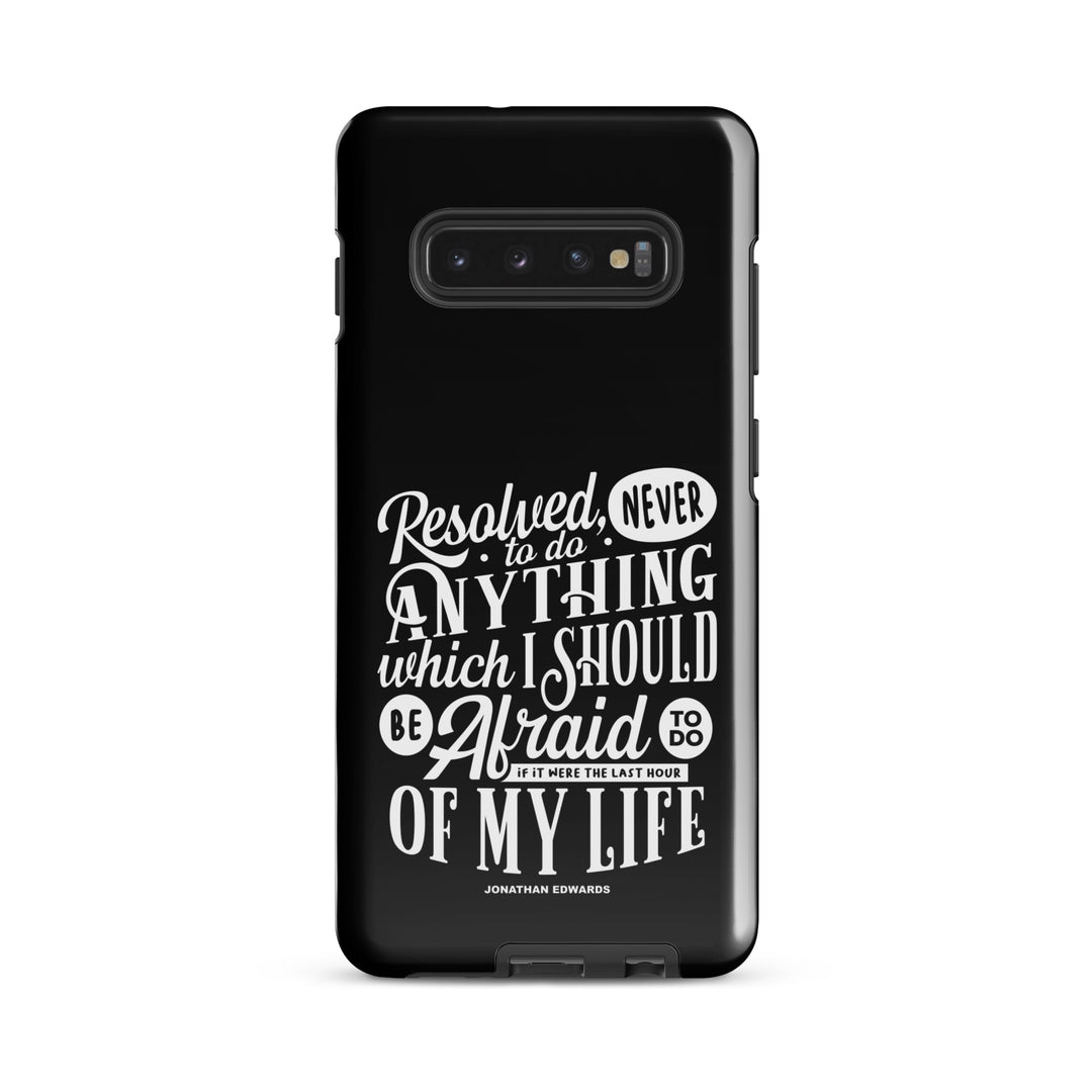 Christian Phone Case Last Hour Black for Samsung® Samsung® Phone Cases Glossy Samsung Galaxy S10 Plus 