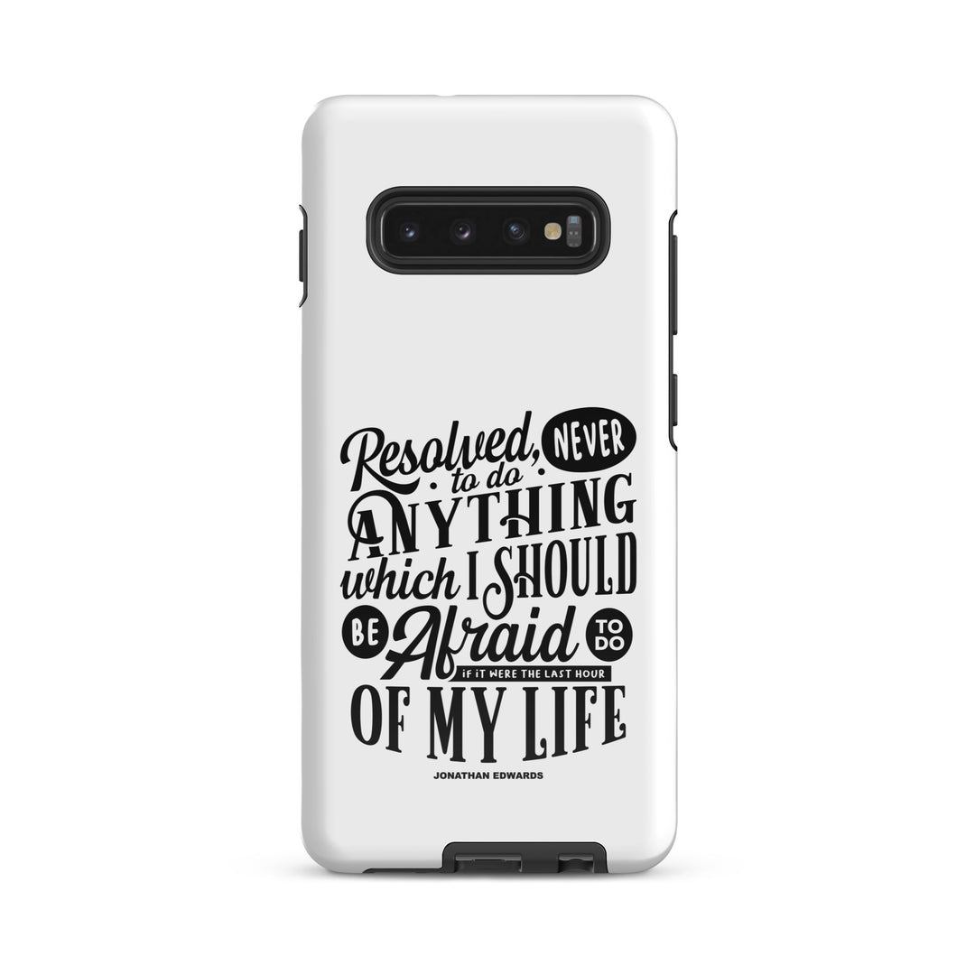 Christian Phone Case Last Hour White for Samsung® Samsung® Phone Cases Glossy Samsung Galaxy S10 Plus 