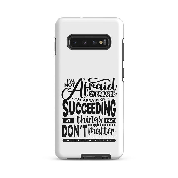 Christian Phone Case Things That Matter White for Samsung® Samsung® Phone Cases Glossy Samsung Galaxy S10 Plus 