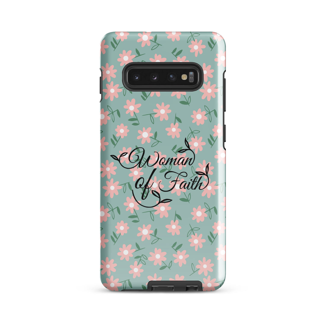 Christian Phone Case Woman of Faith Daisy for Samsung® Samsung® Phone Cases Glossy Samsung Galaxy S10 Plus 