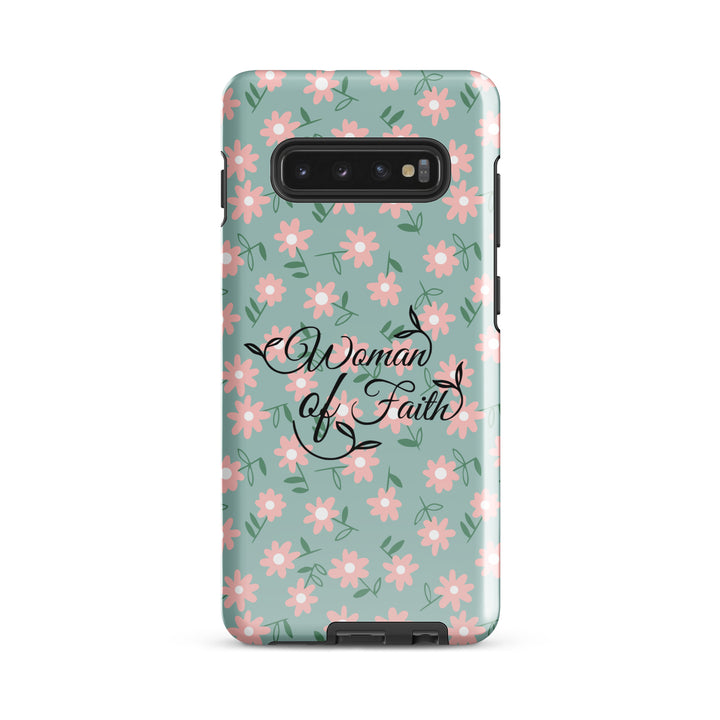 Christian Phone Case Woman of Faith Daisy for Samsung® Samsung® Phone Cases Glossy Samsung Galaxy S10 Plus 