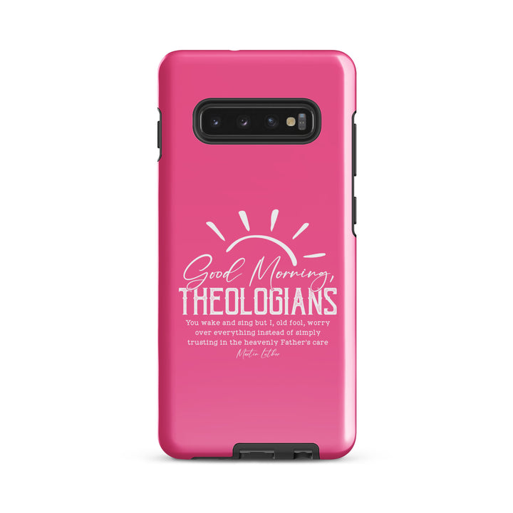 Christian Phone Case Luther's Theologians Pink for Samsung® Samsung® Phone Cases Glossy Samsung Galaxy S10 Plus 