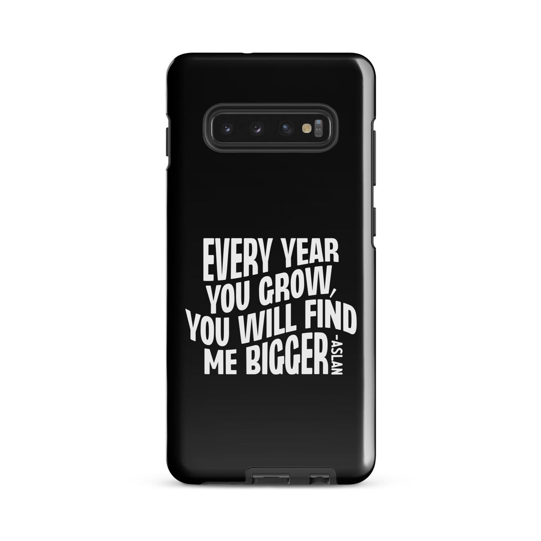 Christian Phone Case Every Year You Grow Black for Samsung® Samsung® Phone Cases Glossy Samsung Galaxy S10 Plus 