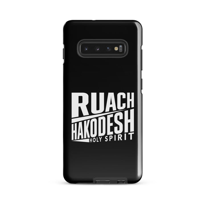 Christian Phone Case Ruach Hakodesh Holy Spirit Black for Samsung® Samsung® Phone Cases Glossy Samsung Galaxy S10 Plus 