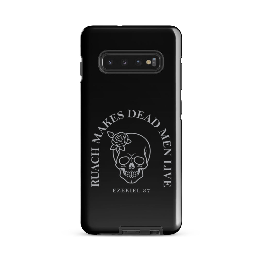 Christian Phone Case Ruach Makes Dead Men Live Black for Samsung® Samsung® Phone Cases Glossy Samsung Galaxy S10 Plus 