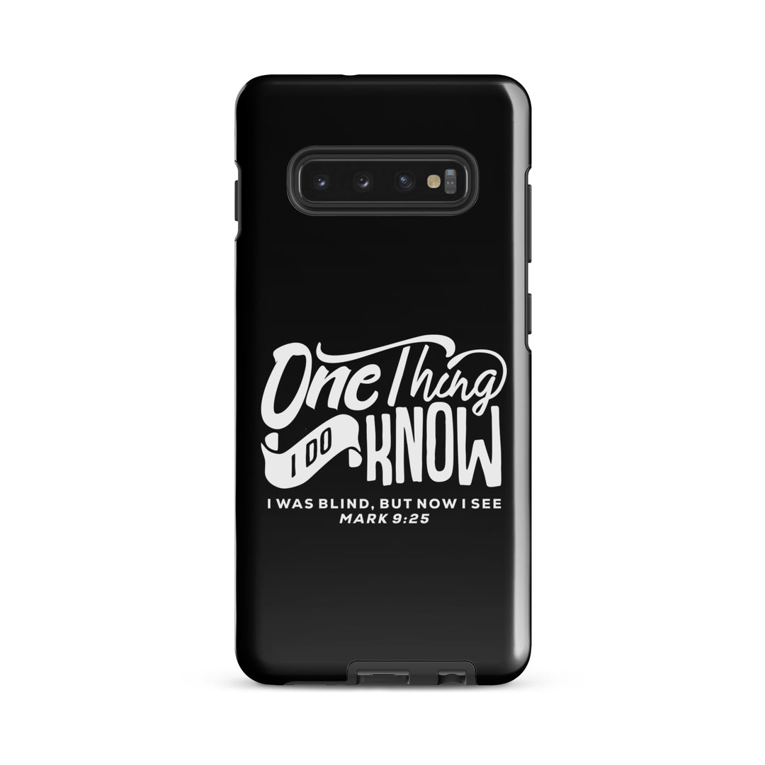 Christian Phone Case Now I See Black for Samsung® Samsung® Phone Cases Glossy Samsung Galaxy S10 Plus 