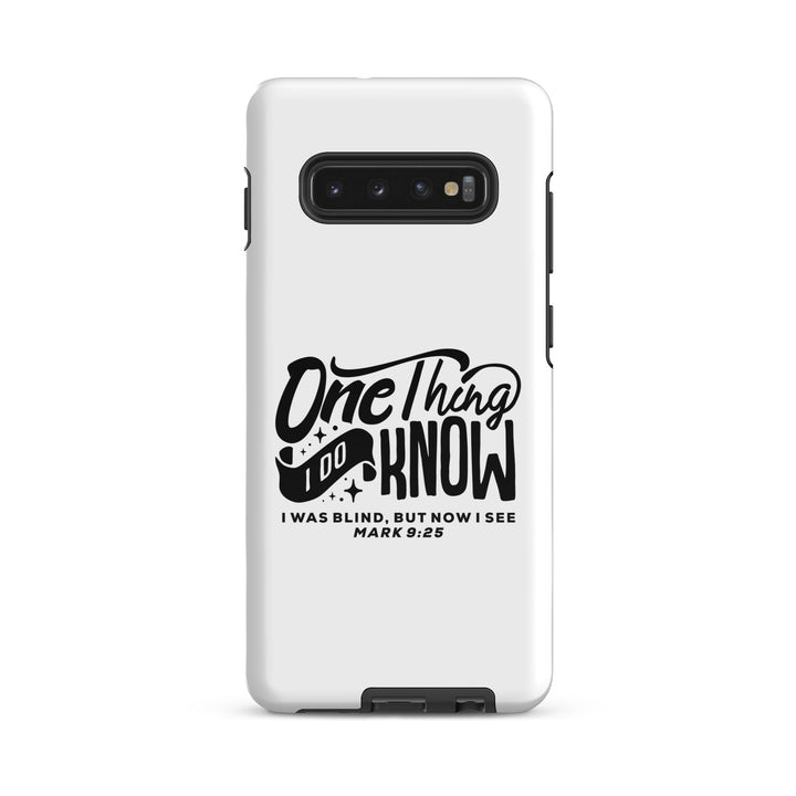 Christian Phone Case Now I See White for Samsung® Samsung® Phone Cases Glossy Samsung Galaxy S10 Plus 