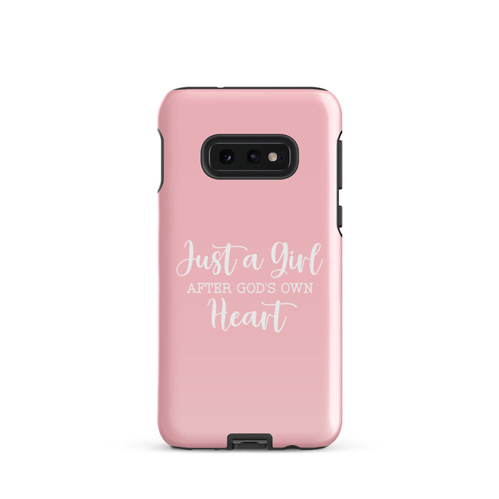 Christian Phone Case Girl After God's Heart for Samsung® Samsung® Phone Cases Glossy Samsung Galaxy S10e 