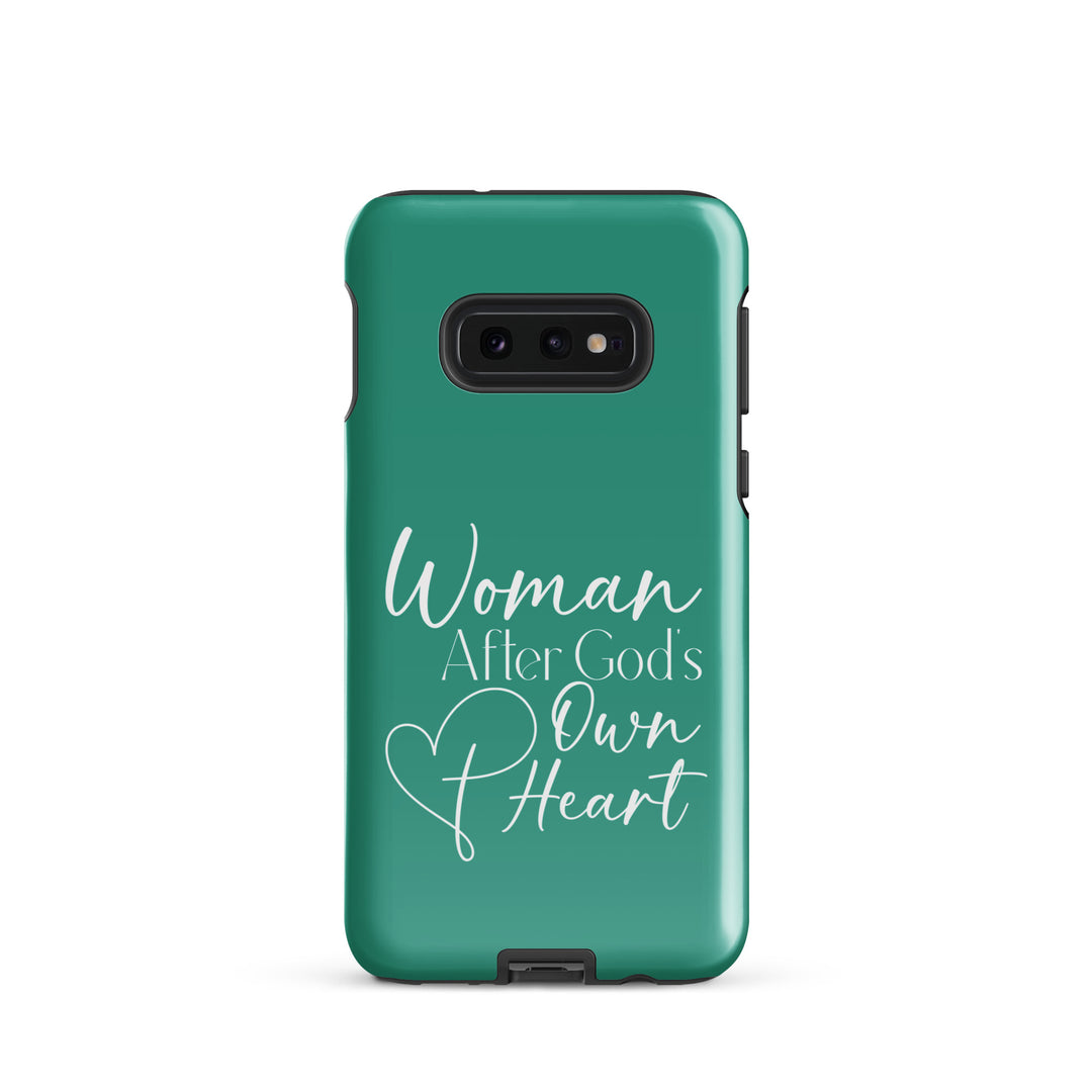 Christian Phone Case Woman After God's Heart for Samsung® Samsung® Phone Cases Glossy Samsung Galaxy S10e 