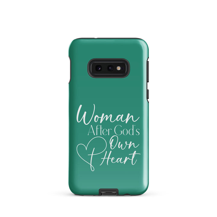 Christian Phone Case Woman After God's Heart for Samsung® Samsung® Phone Cases Glossy Samsung Galaxy S10e 