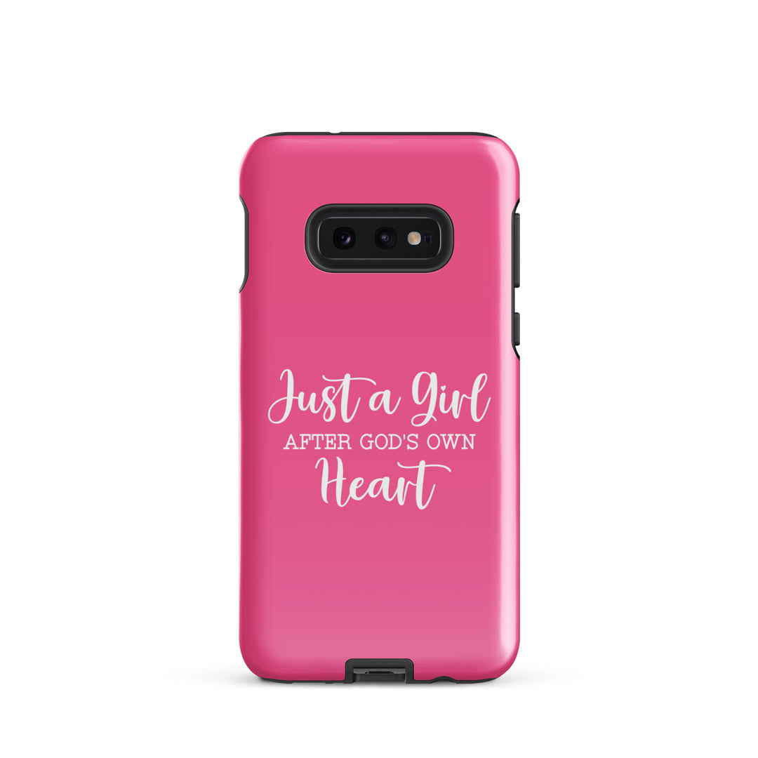 Christian Phone Case Girl After God's Heart for Samsung® Samsung® Phone Cases Glossy Samsung Galaxy S10e 