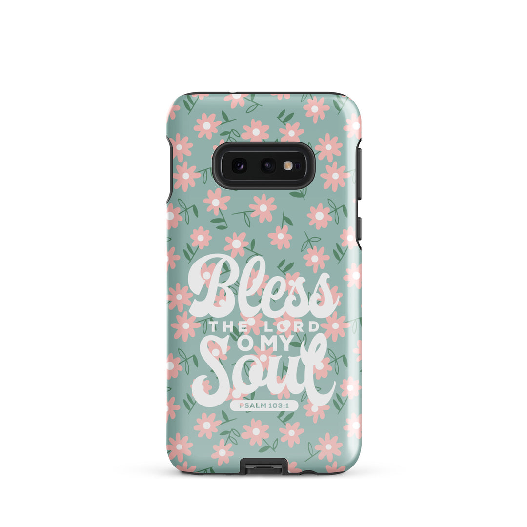 Christian Phone Case Bless The Lord Daisy for Samsung® Samsung® Phone Cases Glossy Samsung Galaxy S10e 