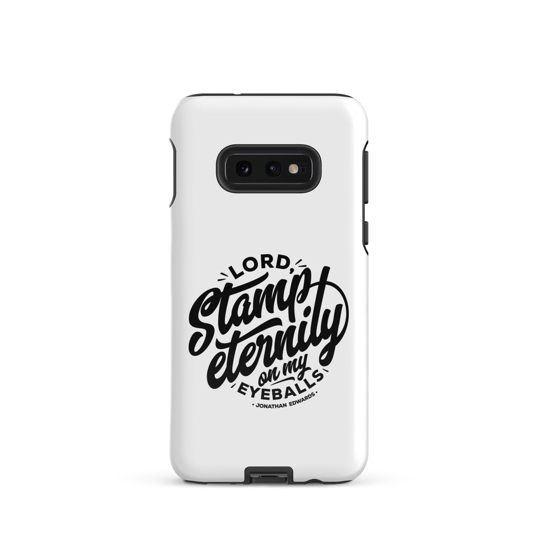 Christian Phone Case Stamp Eternity White for Samsung® Samsung® Phone Cases Glossy Samsung Galaxy S10e 