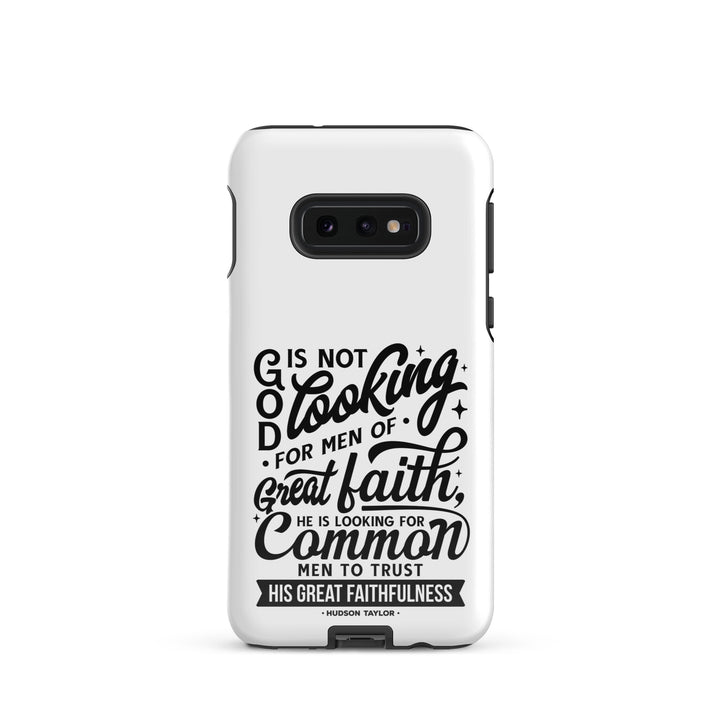 Christian Phone Case Common Men White for Samsung® Samsung® Phone Cases Glossy Samsung Galaxy S10e 