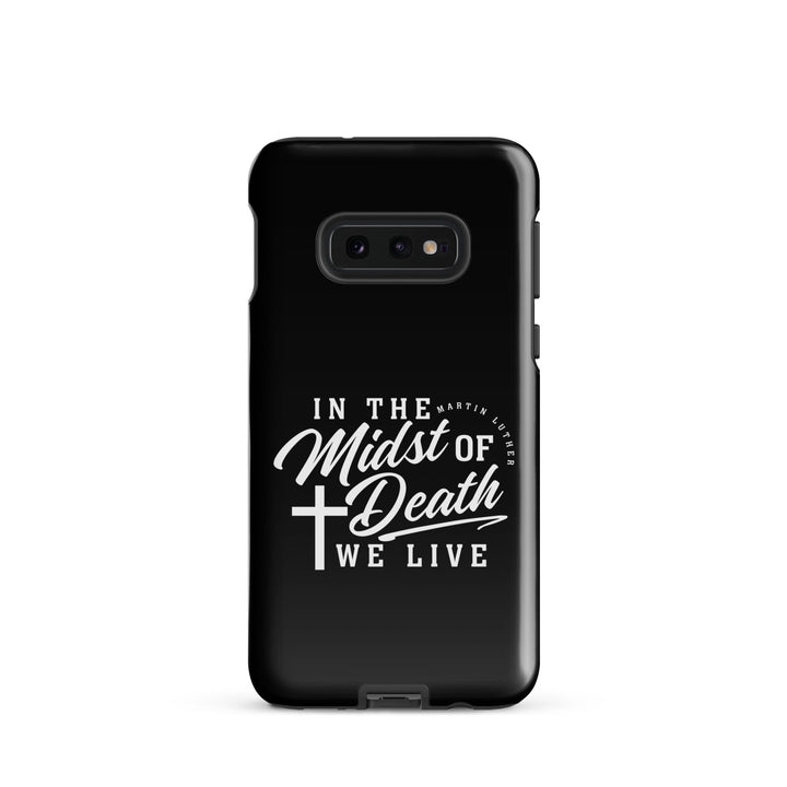 Christian Phone Case Midst of Death Black for Samsung® Samsung® Phone Cases Glossy Samsung Galaxy S10e 