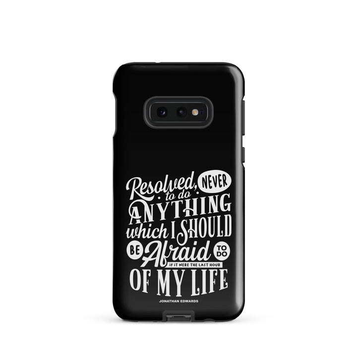 Christian Phone Case Last Hour Black for Samsung® Samsung® Phone Cases Glossy Samsung Galaxy S10e 