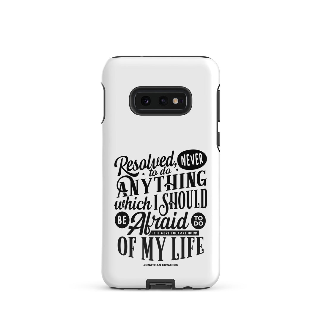 Christian Phone Case Last Hour White for Samsung® Samsung® Phone Cases Glossy Samsung Galaxy S10e 