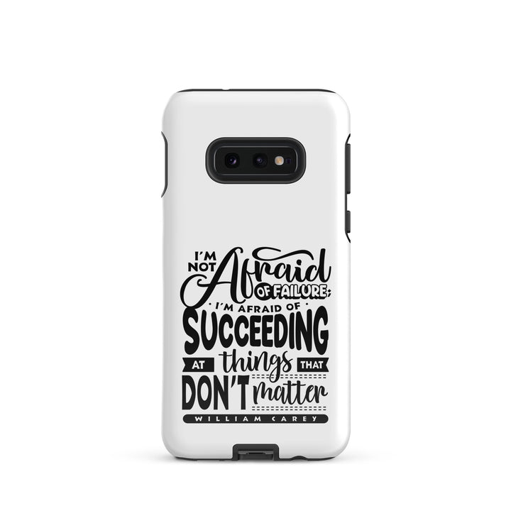 Christian Phone Case Things That Matter White for Samsung® Samsung® Phone Cases Glossy Samsung Galaxy S10e 