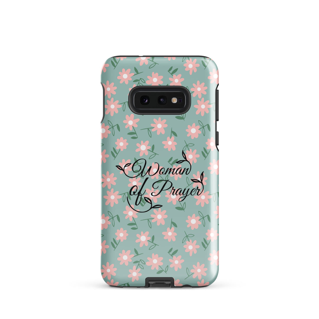 Christian Phone Case Woman of Prayer Daisy for Samsung® Samsung® Phone Cases Glossy Samsung Galaxy S10e 